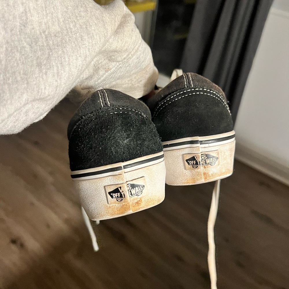 Black Platform Vans - Picture 6 of 7